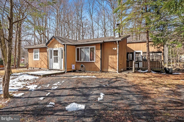 7443 Tamara Ln, Tobyhanna, PA 18466 - view of front of house with roof with shingles