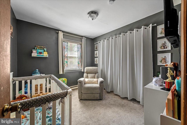 7443 Tamara Ln, Tobyhanna, PA 18466 - bedroom featuring a nursery area and carpet flooring