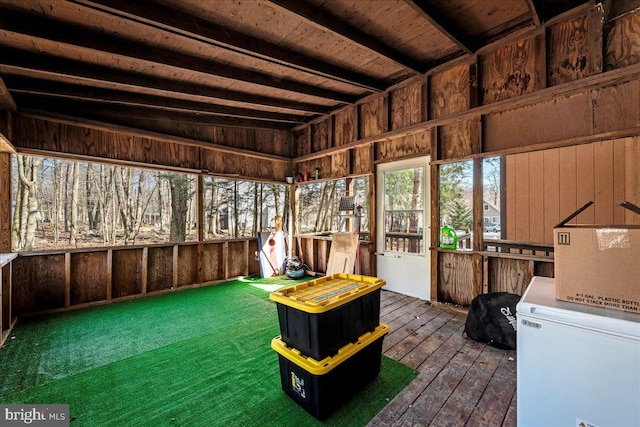 7443 Tamara Ln, Tobyhanna, PA 18466 - view of sunroom / solarium