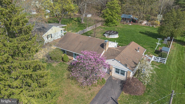 aerial view