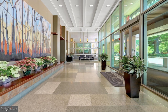 view of building lobby