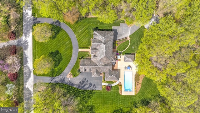 drone / aerial view