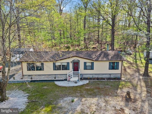 27689 Hartford Ct, Millsboro, DE 19966 - manufactured / mobile home with crawl space and roof with shingles