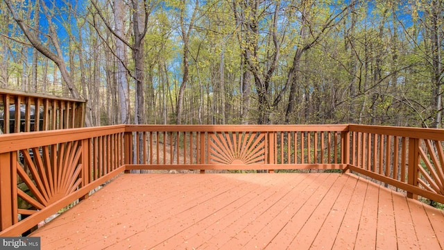 11400 Cosca Park Pl, Clinton, MD 20735 - view of wooden terrace