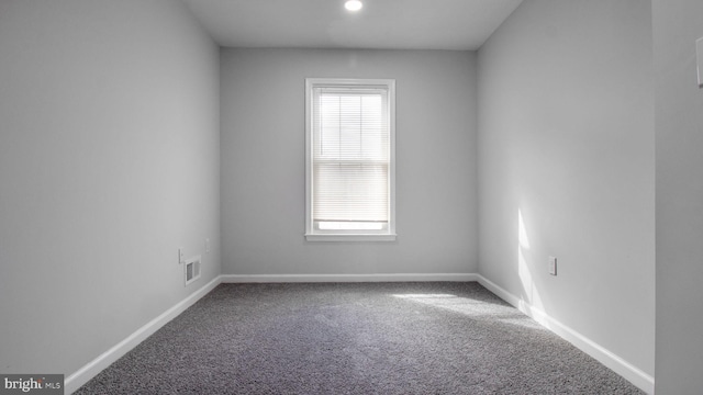 11400 Cosca Park Pl, Clinton, MD 20735 - carpeted spare room with baseboards, visible vents, and a wealth of natural light