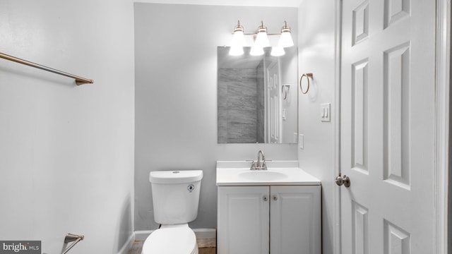 11400 Cosca Park Pl, Clinton, MD 20735 - bathroom featuring vanity and toilet
