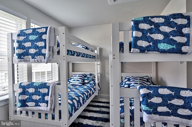 bedroom with carpet floors