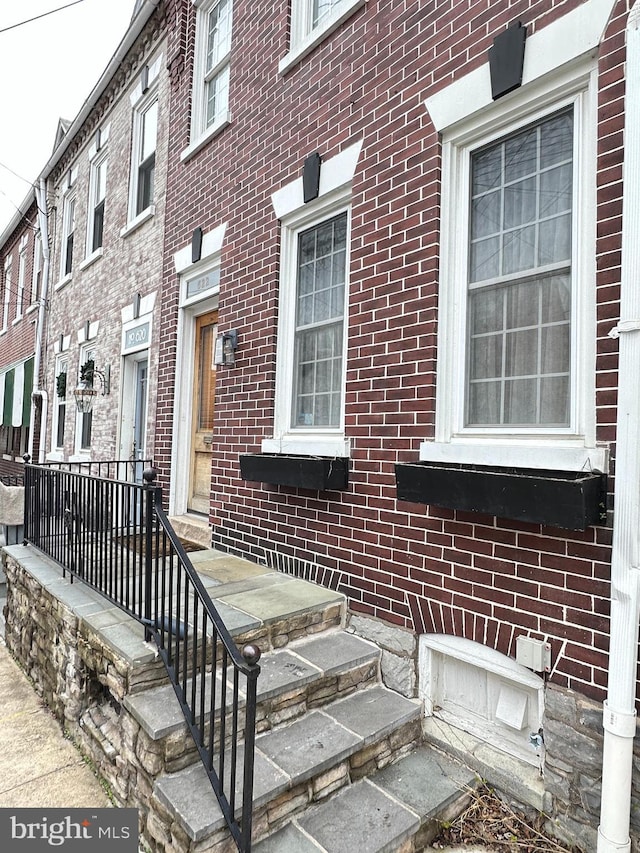 622 Saint Joseph St, Lancaster, PA 17603 - property entrance featuring brick siding