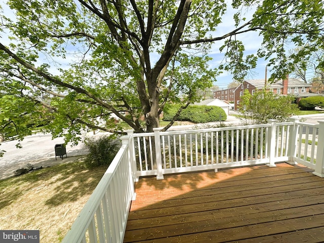 view of deck