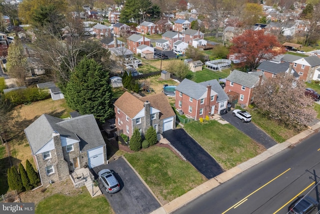 510 W S Ave, Glenolden, PA 19036 - bird's eye view with a residential view