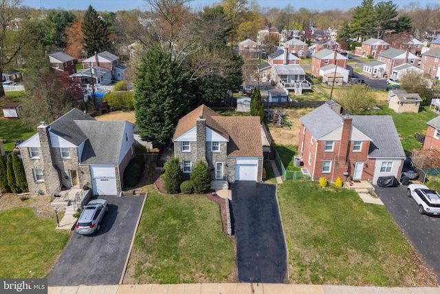 510 W S Ave, Glenolden, PA 19036 - drone / aerial view featuring a residential view