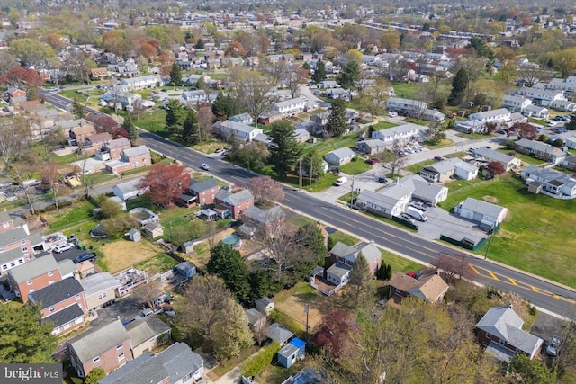 510 W S Ave, Glenolden, PA 19036 - bird's eye view featuring a residential view