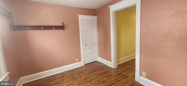 209 N Pine St, Seaford, DE 19973 - empty room featuring wood finished floors and baseboards