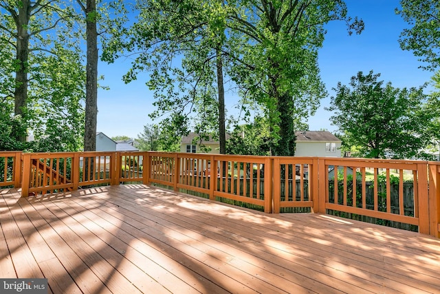 view of deck