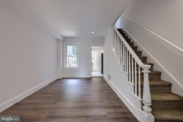 311 E Frederick St, Lancaster, PA 17602 - stairway with recessed lighting and wood finished floors