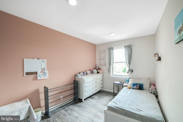 11326 Appledowre Way Unit 154, Germantown, MD 20876 - bedroom featuring light wood-type flooring and baseboards