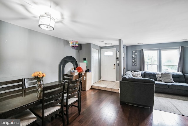 11326 Appledowre Way Unit 154, Germantown, MD 20876 - living room featuring dark wood-style flooring
