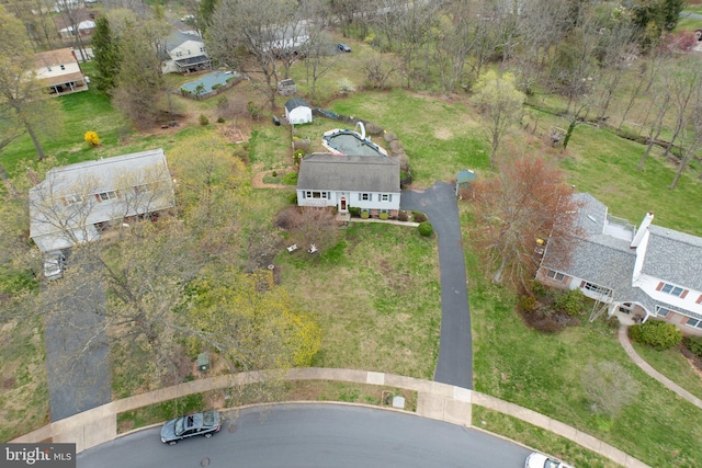 drone / aerial view