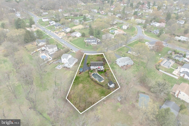 aerial view