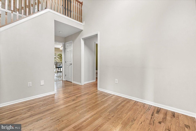5342 Saint James Pl, Frederick, MD 21703 - interior space with baseboards and wood finished floors