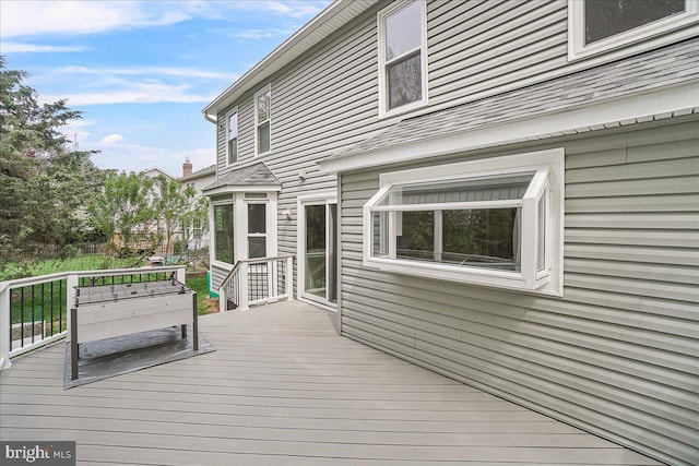 5342 Saint James Pl, Frederick, MD 21703 - view of wooden terrace