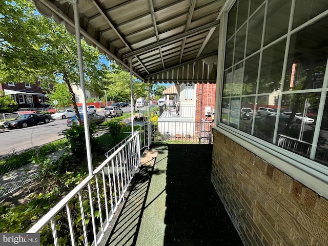 721 Tuckerman St NW, Washington, DC 20011 - balcony featuring a porch