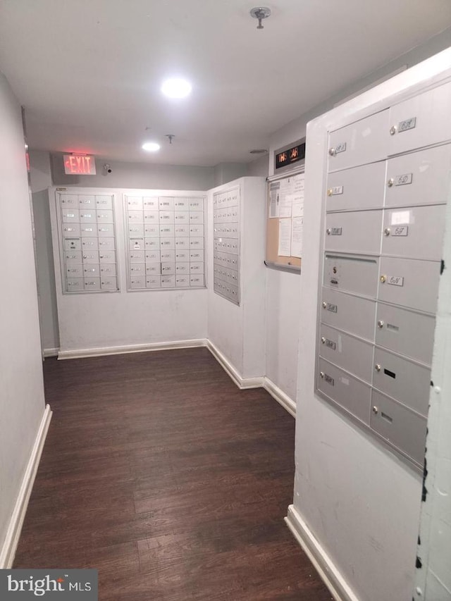 view of community featuring mail area