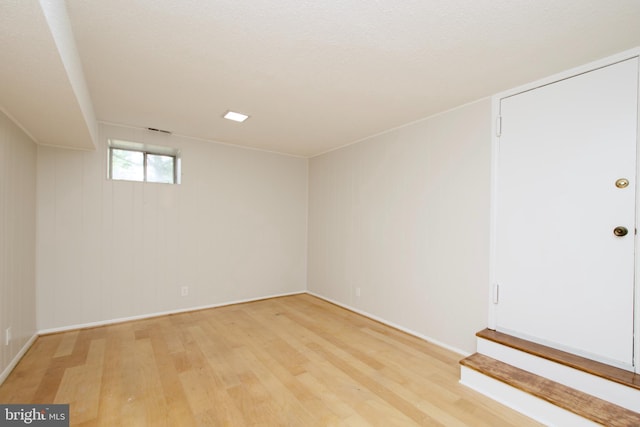 4803 30th St S Unit A2, Arlington, VA 22206 - unfurnished room featuring light wood-type flooring and baseboards