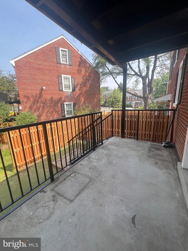 4803 30th St S Unit A2, Arlington, VA 22206 - view of balcony