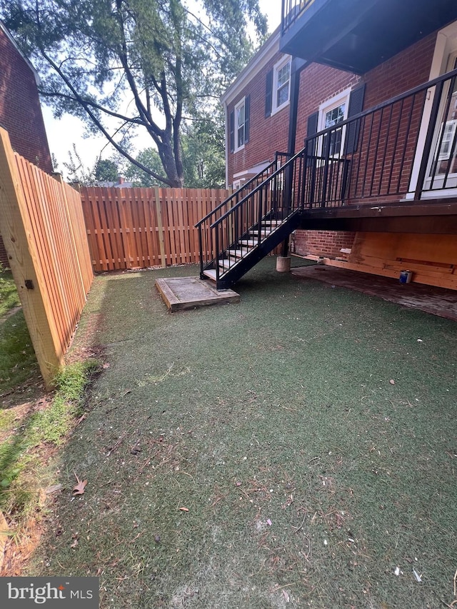 4803 30th St S Unit A2, Arlington, VA 22206 - view of yard with stairway