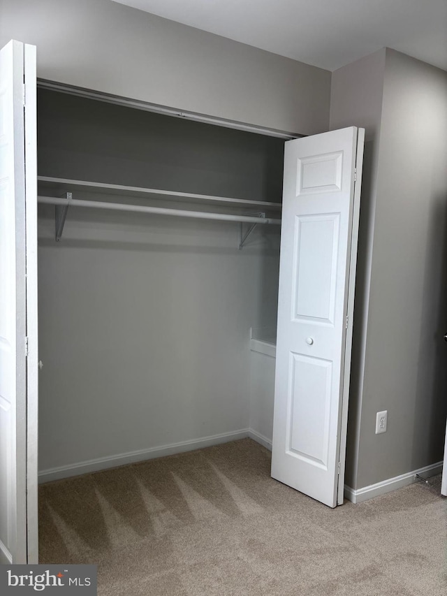 view of closet