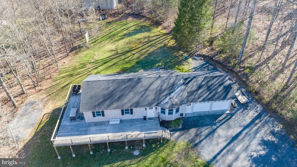 drone / aerial view