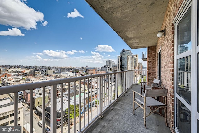250 President St Unit 1001, Baltimore, MD 21202 - balcony featuring a view of city
