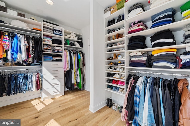929 S 2nd St, Philadelphia, PA 19147 - walk in closet with wood finished floors