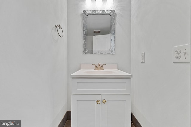 929 S 2nd St, Philadelphia, PA 19147 - bathroom featuring vanity and baseboards