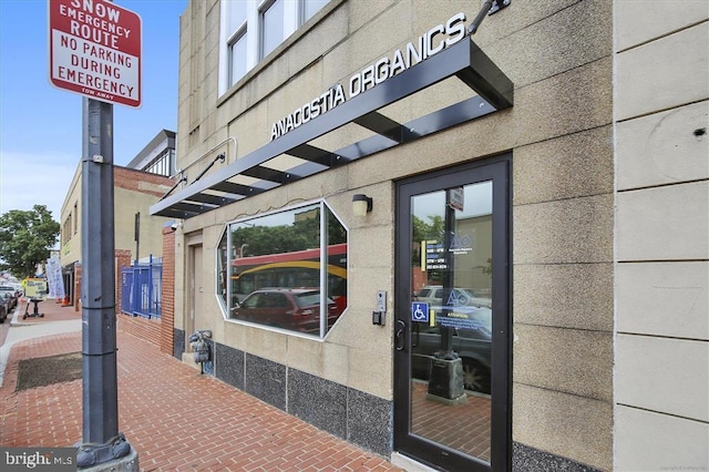view of property entrance