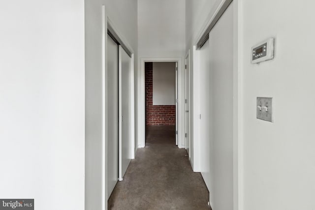 1714 Memphis St Unit 402, Philadelphia, PA 19125 - corridor with concrete floors
