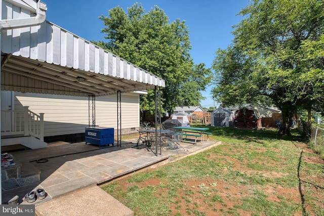 9444 Lafayette Ave, Manassas, VA 20109 - view of yard with a patio area