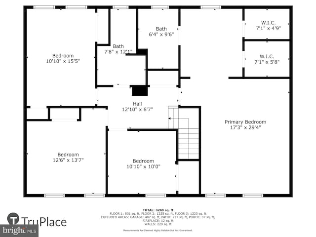 9127 Friars Rd, Bethesda, MD 20817 - property floor plan