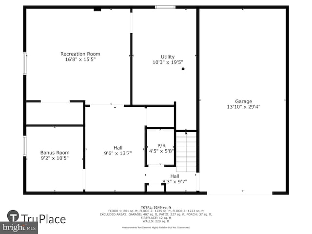 9127 Friars Rd, Bethesda, MD 20817 - property floor plan