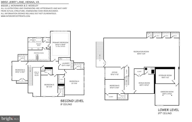 9850 Jerry Ln, Vienna, VA 22180 - floor plan / room layout