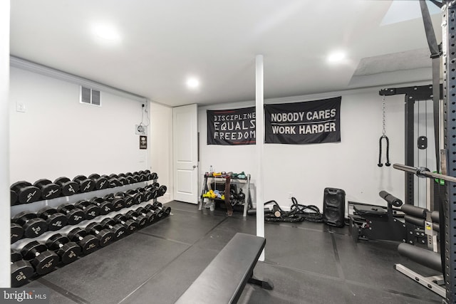 9850 Jerry Ln, Vienna, VA 22180 - view of exercise room
