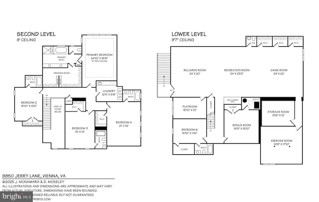 9850 Jerry Ln, Vienna, VA 22180 - property floor plan