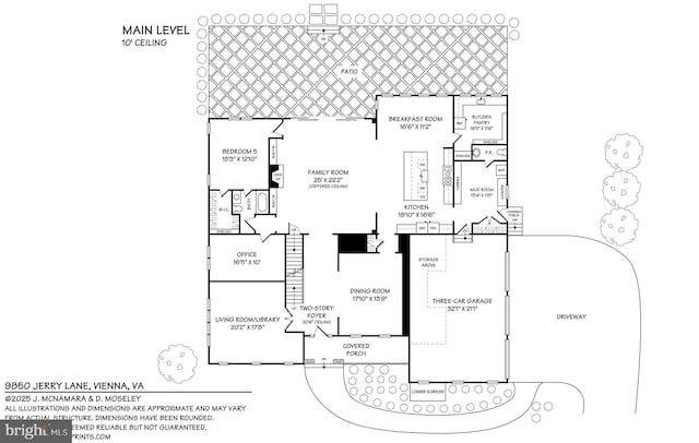 9850 Jerry Ln, Vienna, VA 22180 - floor plan / room layout
