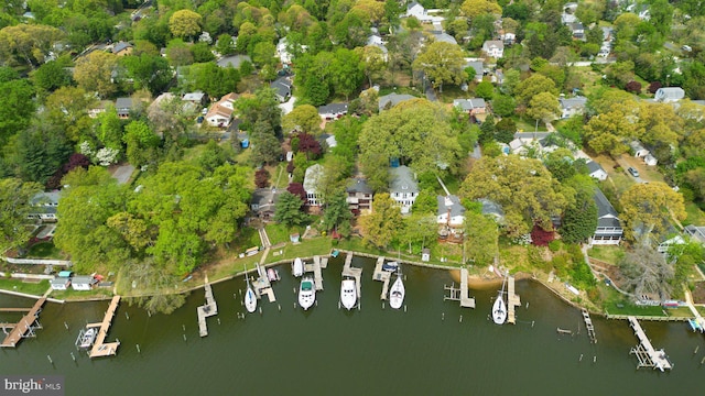 735 Dividing Rd, Severna Park, MD 21146 - bird's eye view featuring a water view