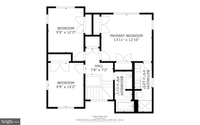 735 Dividing Rd, Severna Park, MD 21146 - plan