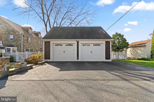 65 W Green St, Westminster, MD 21157 - detached garage with fence