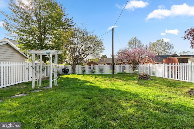 65 W Green St, Westminster, MD 21157 - view of yard featuring a fenced backyard