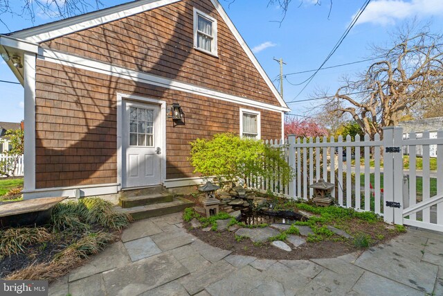 65 W Green St, Westminster, MD 21157 - exterior space featuring fence, a gate, and entry steps