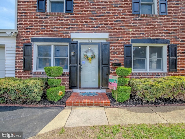 112 Jackson Ave, New Castle, DE 19720 - entrance to property featuring brick siding